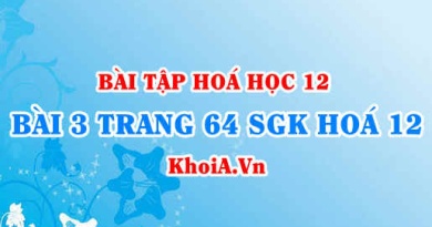 Bài 3 trang 64 SGK Hoá 12: Tính chất vật lí, tính chất hoá học của POLIME, điều chế và ứng dụng POLIME